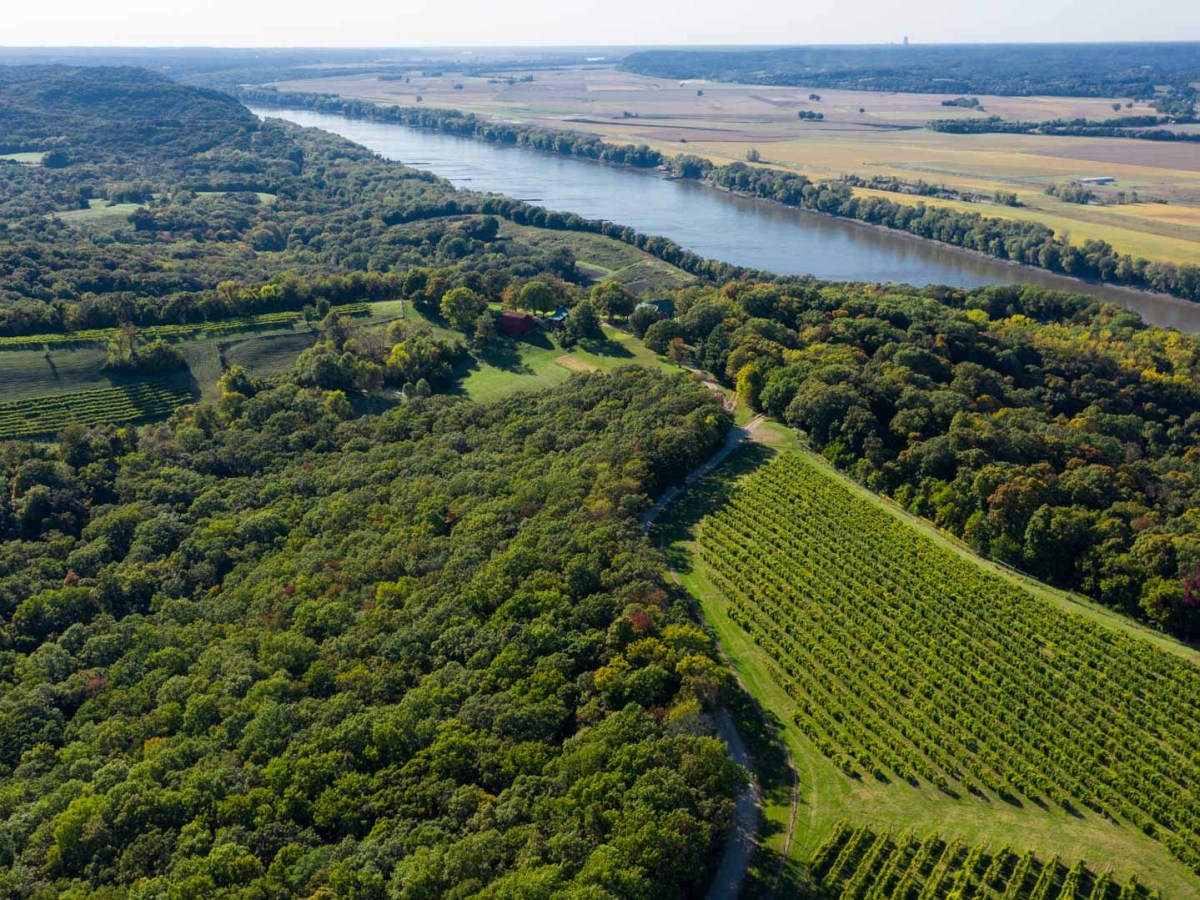 Stone Hill Winery in Hermann is a St. Louis landmark